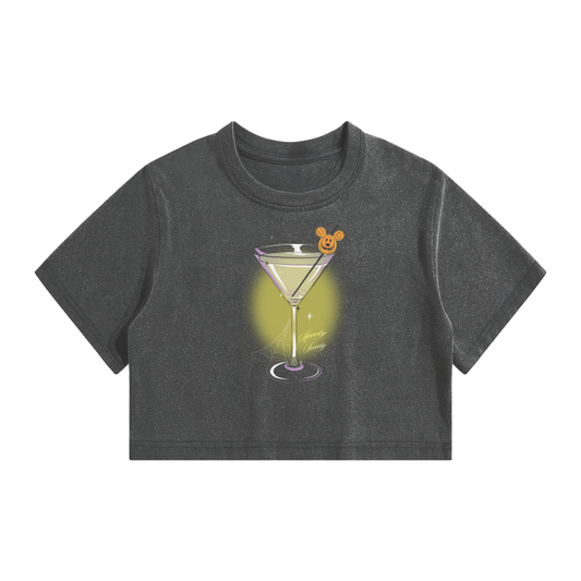 SPOOK-TINI GREY BABY TEE